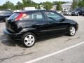 2004 Pitch Black Ford Focus ZX3 Coupe  photo #3