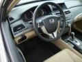 Ivory 2009 Honda Accord EX-L Coupe Dashboard