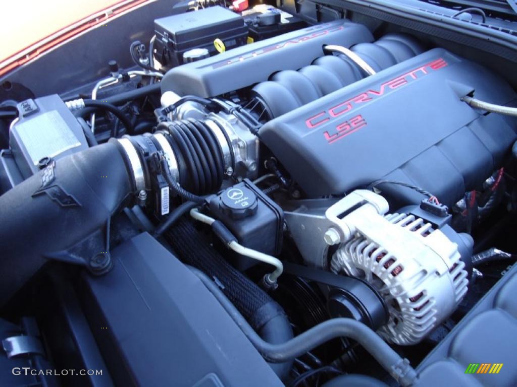 2005 Chevrolet Corvette Convertible 6.0 Liter OHV 16-Valve LS2 V8 Engine Photo #41321358