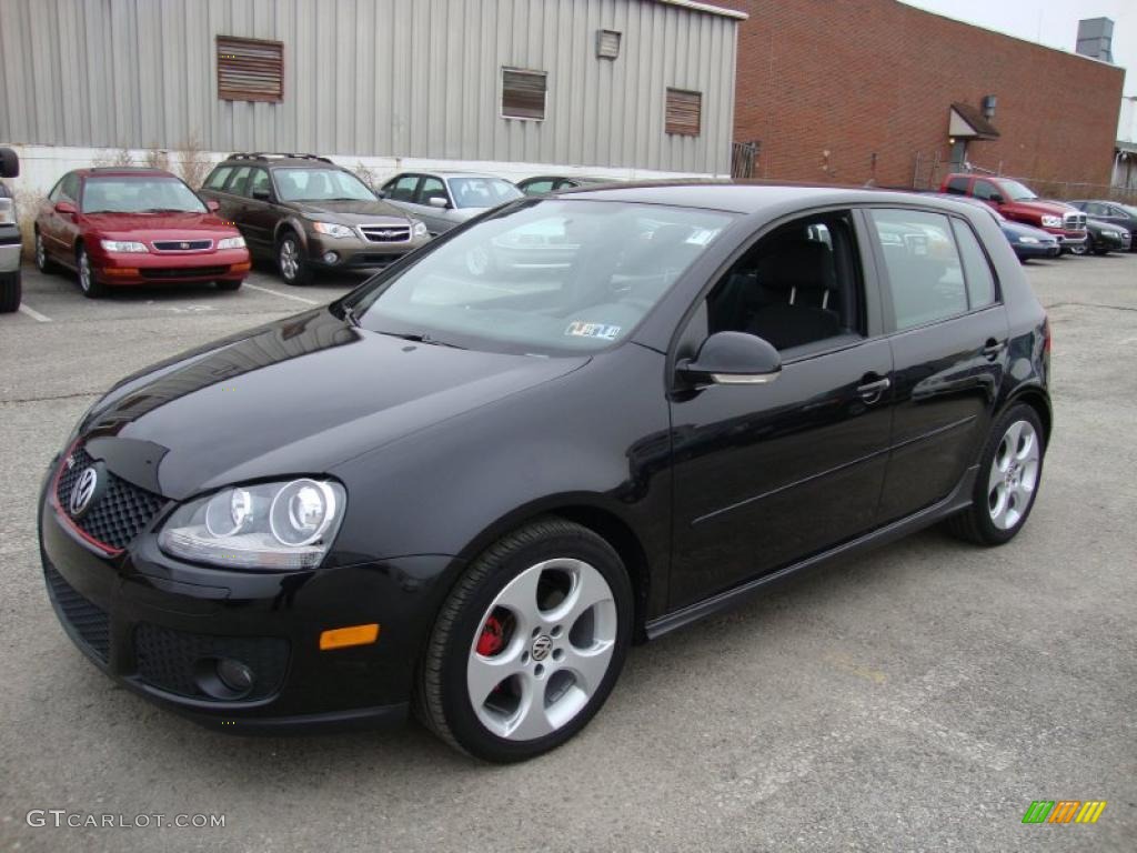 Black Magic Metallic 2009 Volkswagen GTI 4 Door Exterior Photo #41321722