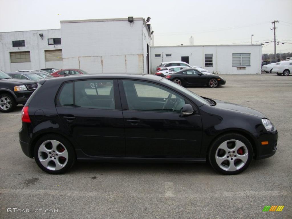 Black Magic Metallic 2009 Volkswagen GTI 4 Door Exterior Photo #41321806