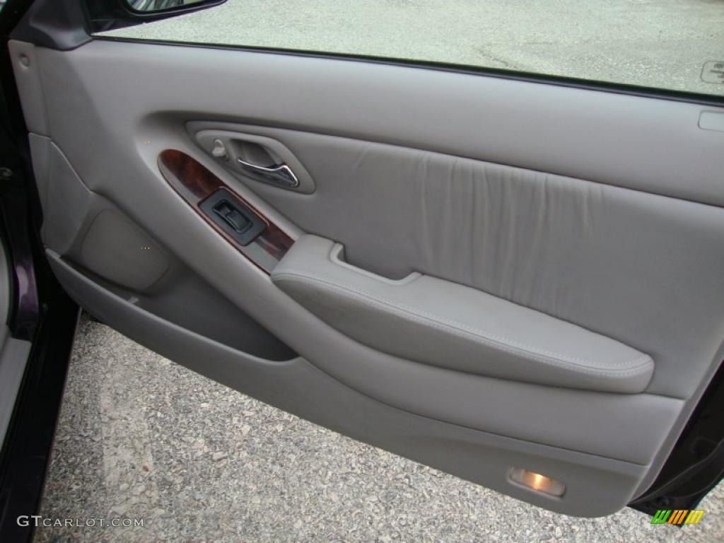 1999 Accord EX V6 Coupe - Black Currant Pearl / Ivory photo #23