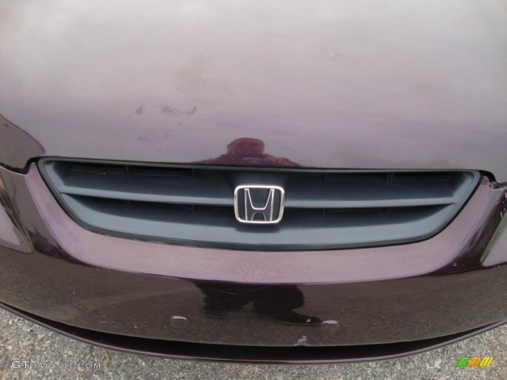 1999 Accord EX V6 Coupe - Black Currant Pearl / Ivory photo #33