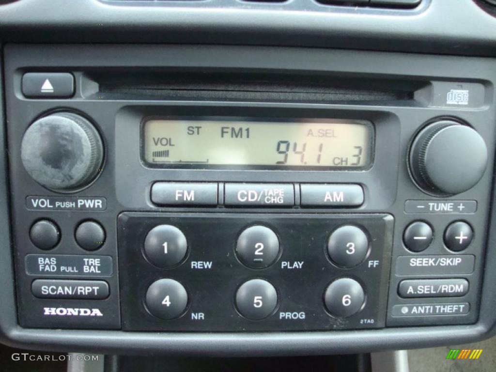 1999 Accord EX V6 Coupe - Black Currant Pearl / Ivory photo #41