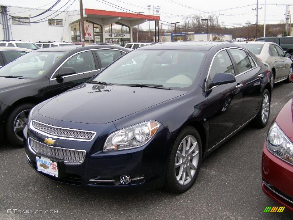 2011 Malibu LTZ - Imperial Blue Metallic / Cocoa/Cashmere photo #1