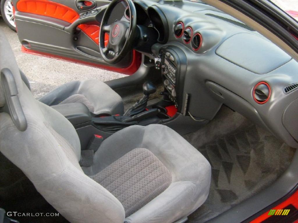 Dark Pewter Interior 2005 Pontiac Grand Am GT Coupe Photo #41325106