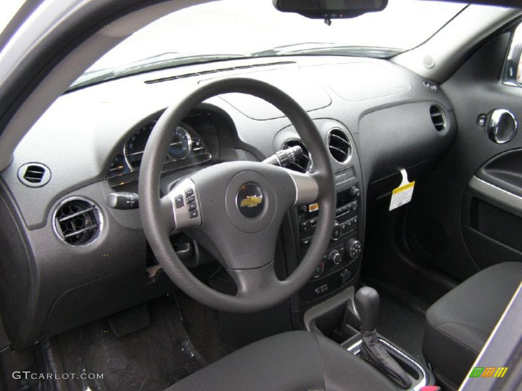 Ebony Interior 2011 Chevrolet HHR LS Photo #41325357