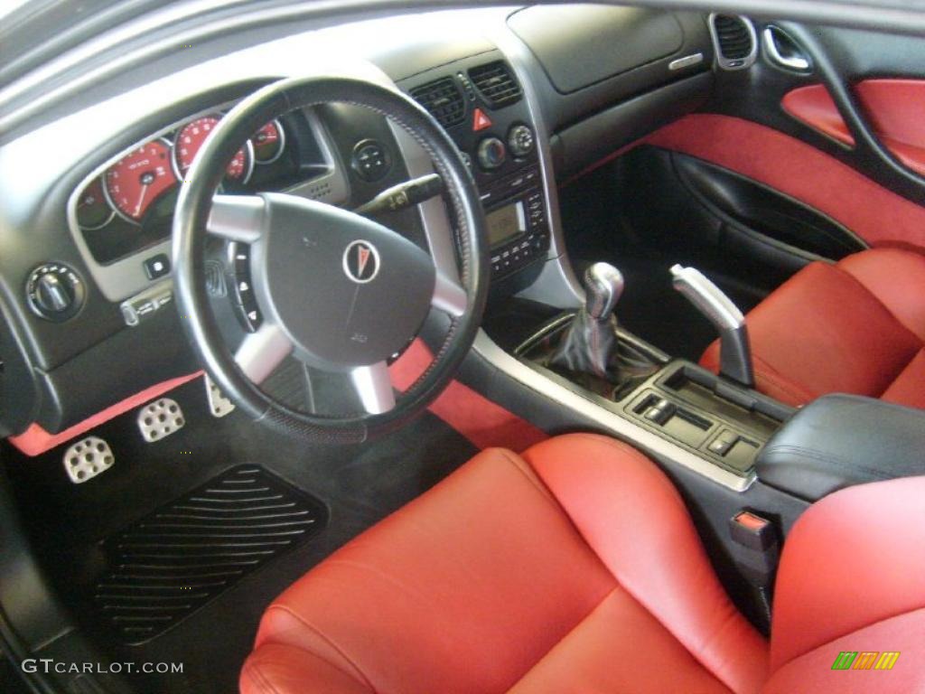 2004 Pontiac GTO Coupe Red Dashboard Photo #41325398