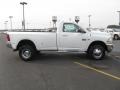 2011 Bright White Dodge Ram 3500 HD SLT Regular Cab 4x4 Dually  photo #4