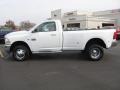 Bright White - Ram 3500 HD SLT Regular Cab 4x4 Dually Photo No. 8