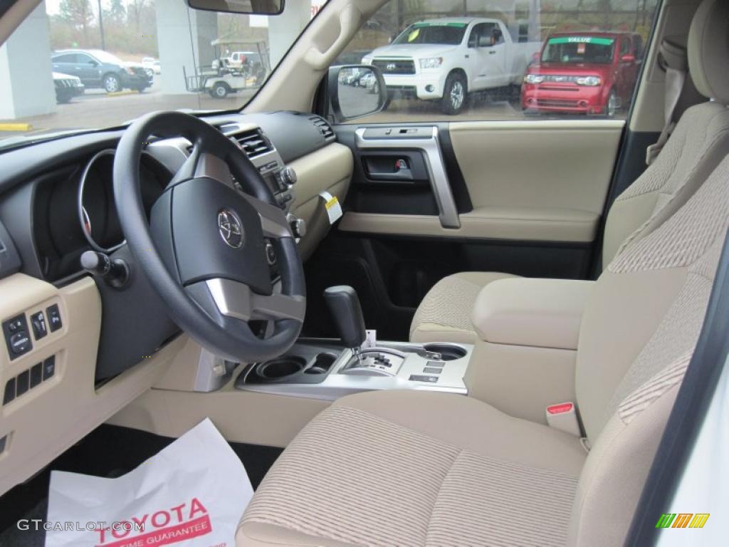 Sand Beige Interior 2011 Toyota 4Runner SR5 Photo #41326262