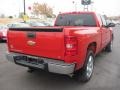 2009 Victory Red Chevrolet Silverado 1500 LT Extended Cab  photo #5