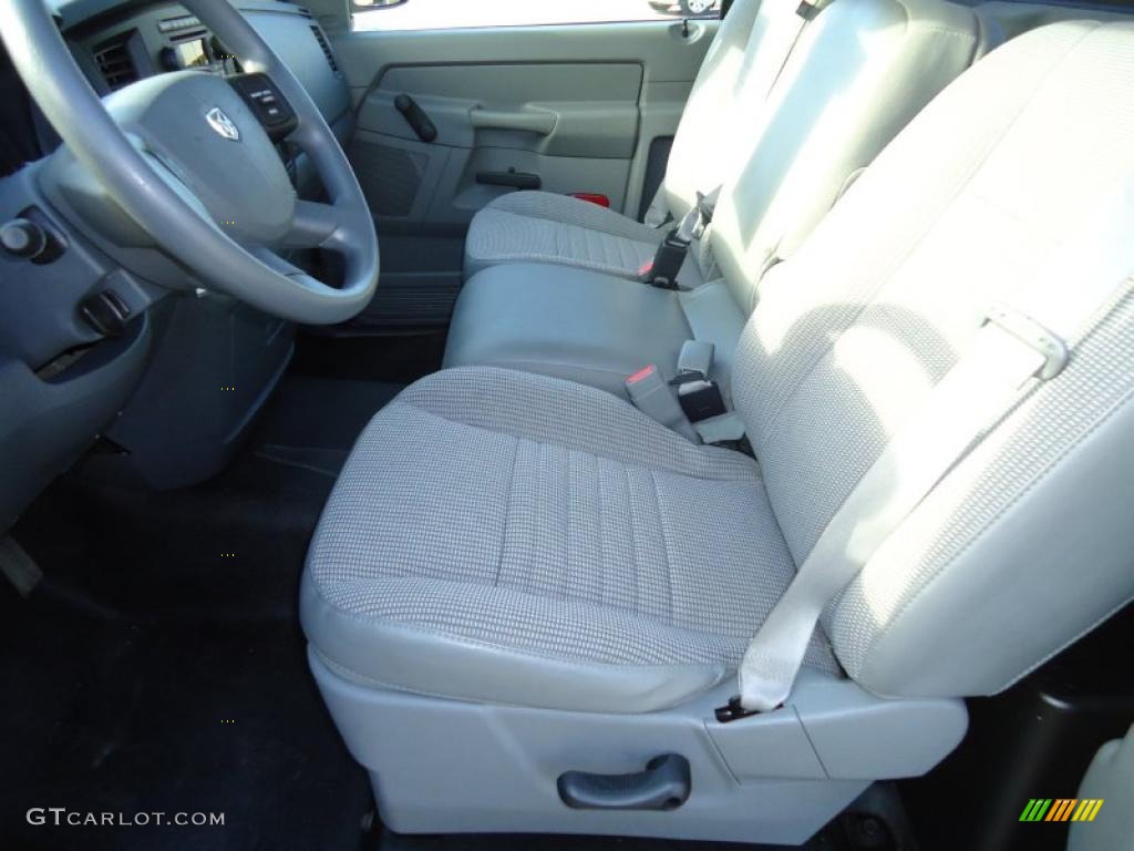 Medium Slate Gray Interior 2008 Dodge Ram 1500 ST Regular Cab Photo #41326686