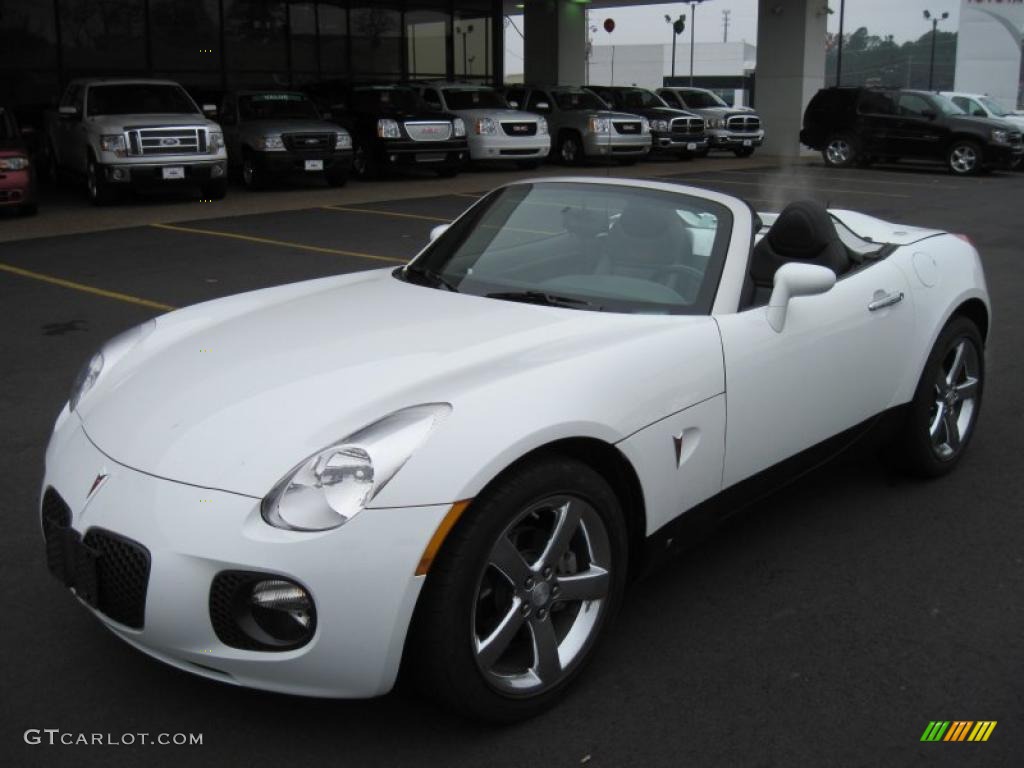 Pure White 2008 Pontiac Solstice GXP Roadster Exterior Photo #41326766