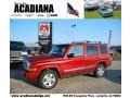 2006 Inferno Red Pearl Jeep Commander Limited  photo #1