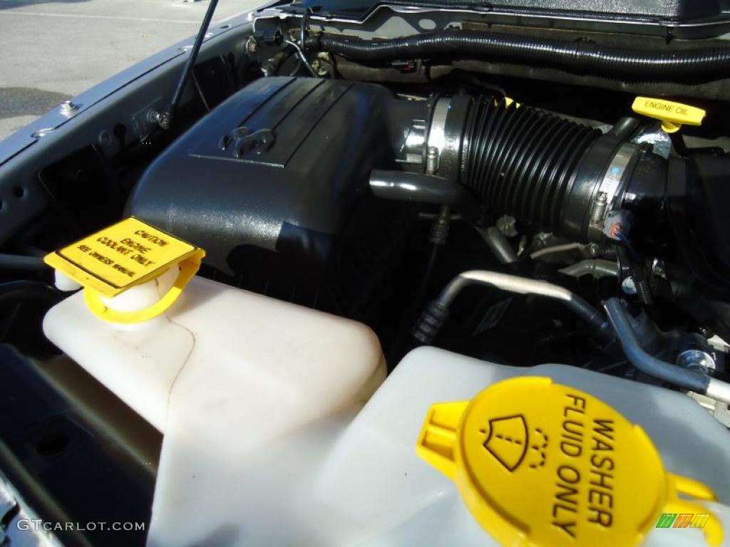 2008 Dodge Ram 1500 ST Regular Cab 4.7 Liter SOHC 16-Valve Flex Fuel Magnum V8 Engine Photo #41326902