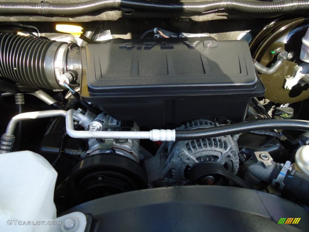 2008 Dodge Ram 1500 ST Regular Cab 4.7 Liter SOHC 16-Valve Flex Fuel Magnum V8 Engine Photo #41326918