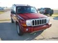 2006 Inferno Red Pearl Jeep Commander Limited  photo #8