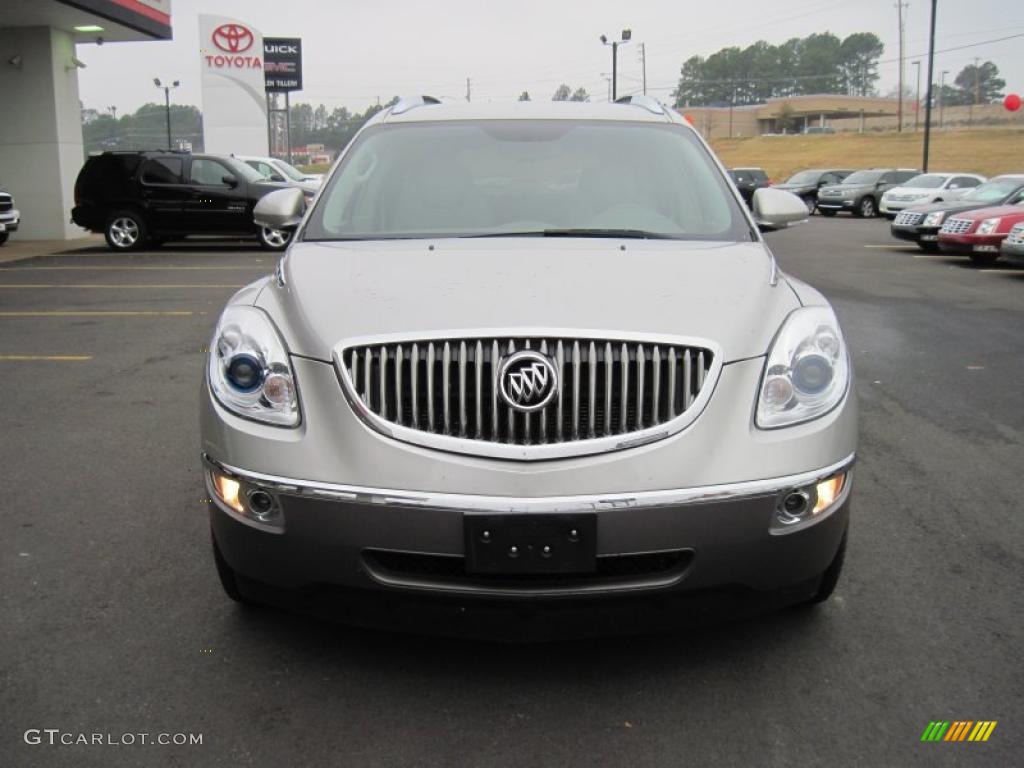 2008 Enclave CXL - Platinum Ice Metallic / Titanium/Dark Titanium photo #8