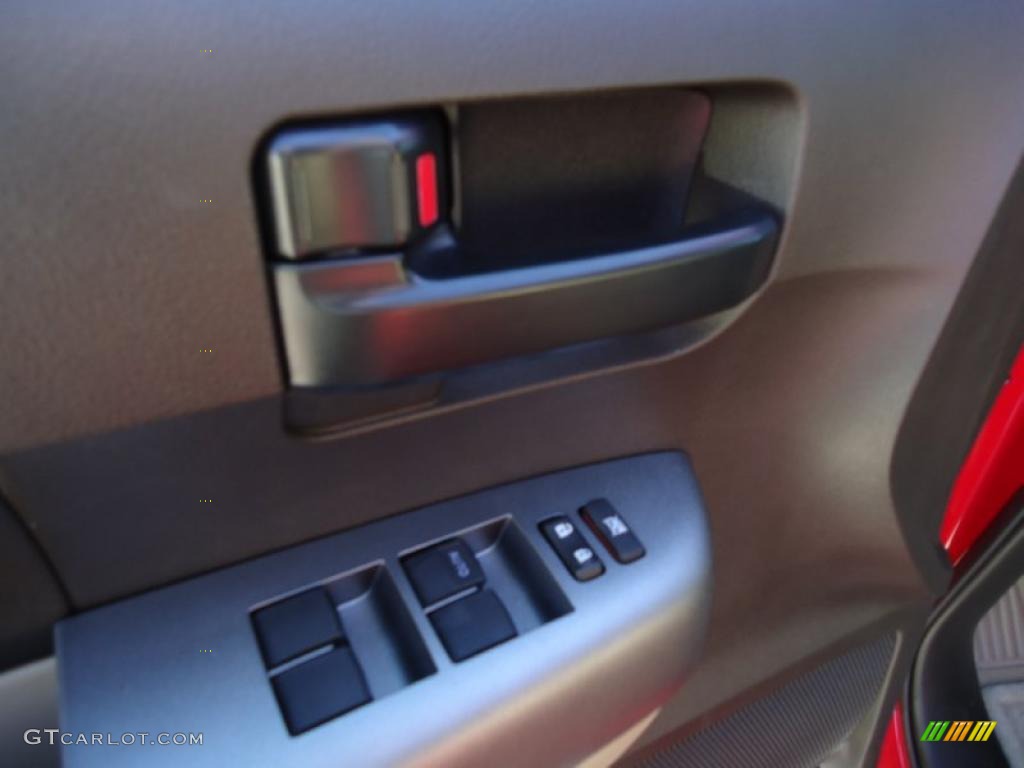 2010 Tundra TRD Double Cab - Radiant Red / Sand Beige photo #29