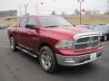 2009 Inferno Red Crystal Pearl Dodge Ram 1500 Big Horn Edition Crew Cab 4x4  photo #7