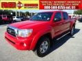 2007 Radiant Red Toyota Tacoma V6 SR5 PreRunner Double Cab  photo #1