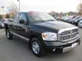 2009 Brilliant Black Crystal Pearl Dodge Ram 2500 Laramie Quad Cab  photo #7