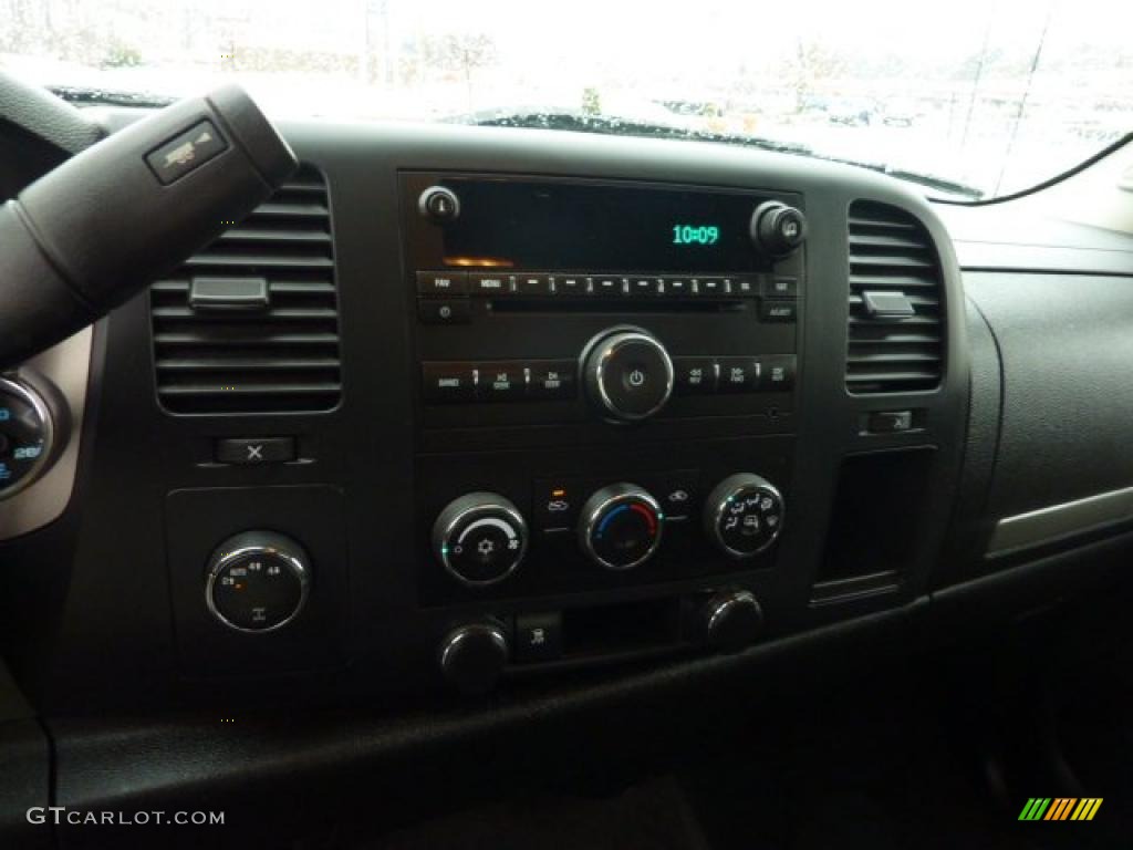 2009 Silverado 1500 LT Extended Cab 4x4 - Black / Ebony photo #9