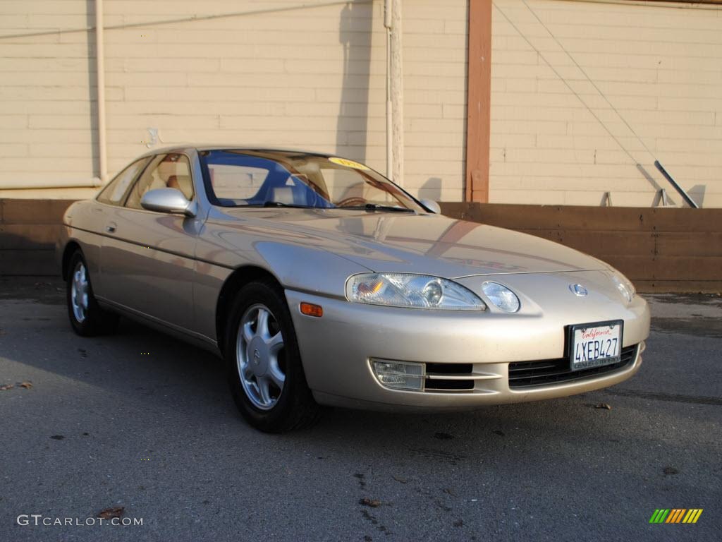 1996 SC 300 - Sandstone Beige Metallic / Beige photo #1