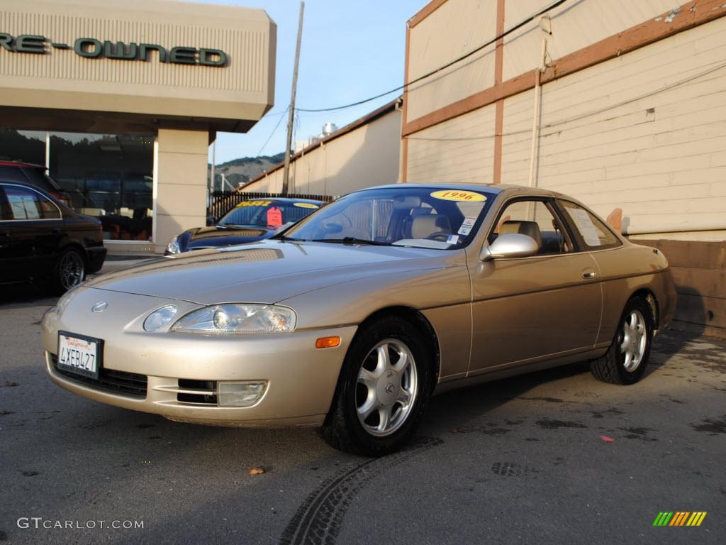 1996 SC 300 - Sandstone Beige Metallic / Beige photo #3
