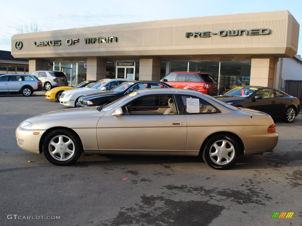 1996 SC 300 - Sandstone Beige Metallic / Beige photo #4