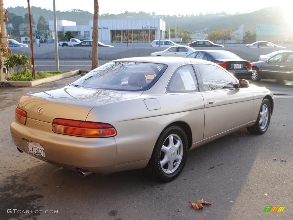 1996 SC 300 - Sandstone Beige Metallic / Beige photo #7