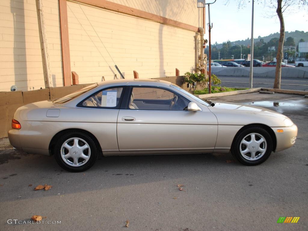 1996 SC 300 - Sandstone Beige Metallic / Beige photo #8