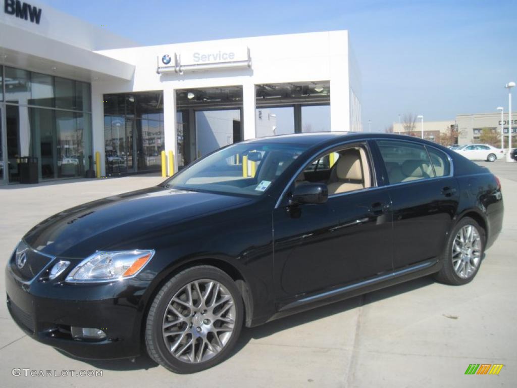 Obsidian Black 2007 Lexus GS 350 Exterior Photo #41330683