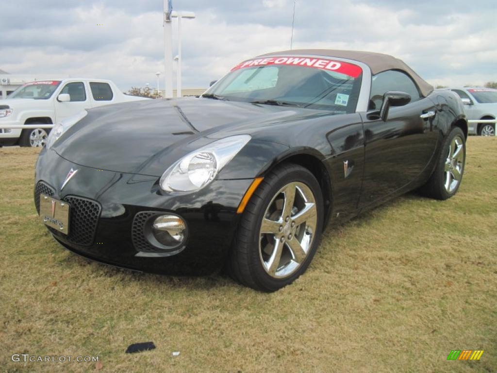 Mysterious Black 2007 Pontiac Solstice GXP Roadster Exterior Photo #41330903