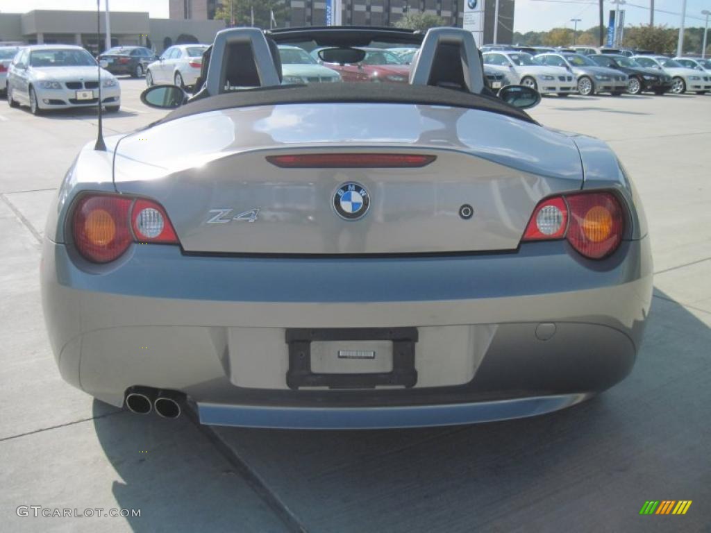 2003 Z4 3.0i Roadster - Sterling Grey Metallic / Black photo #6