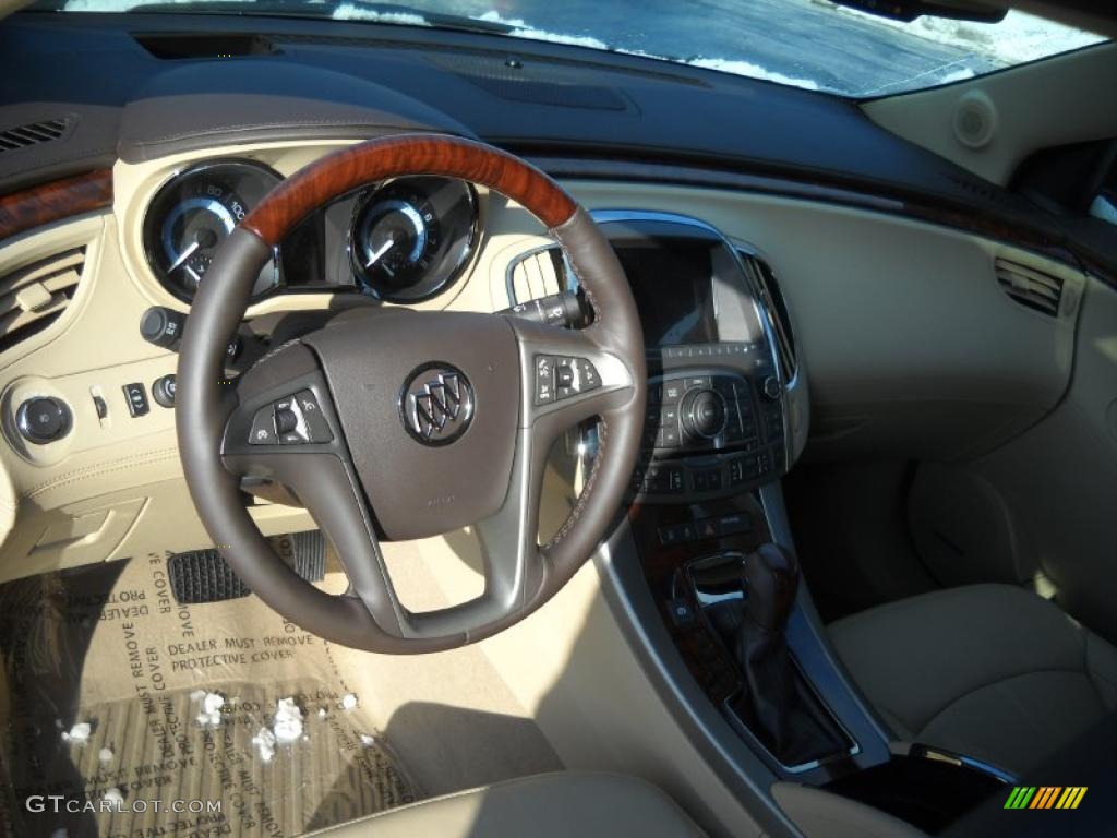 2011 Buick LaCrosse CXS Cocoa/Cashmere Dashboard Photo #41332227