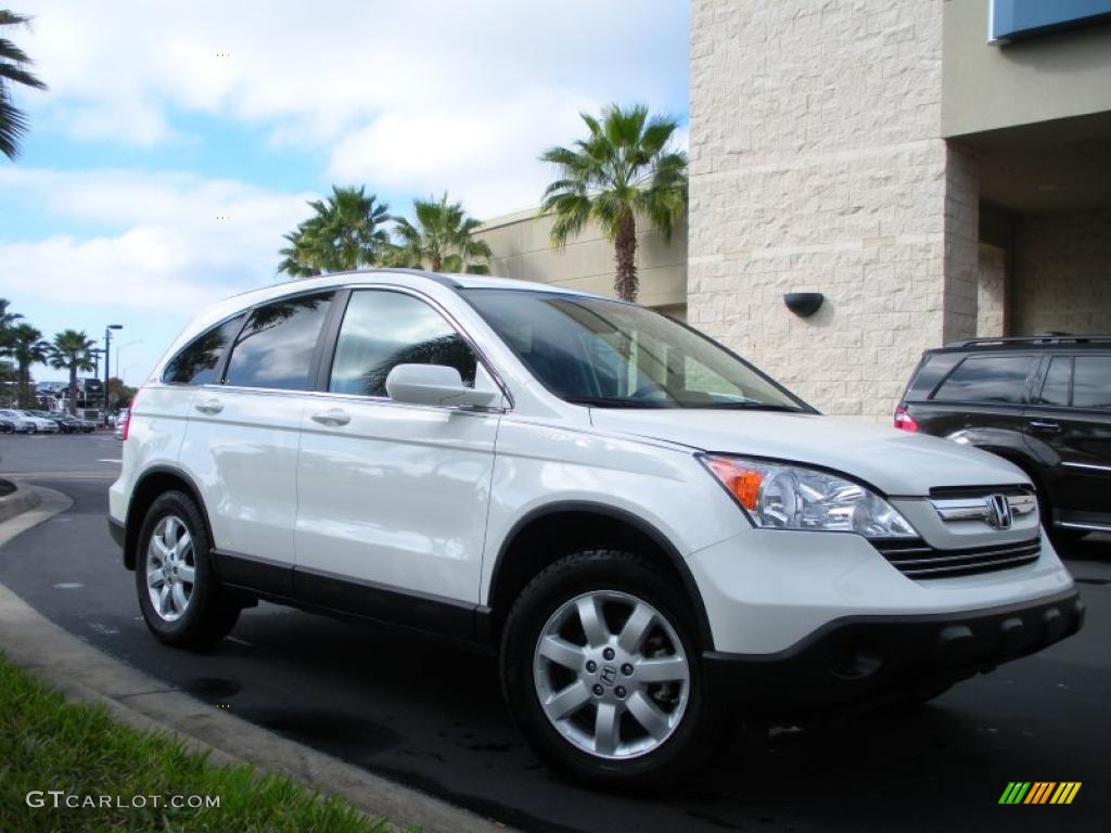 Taffeta White 2008 Honda CR-V EX-L Exterior Photo #41332803