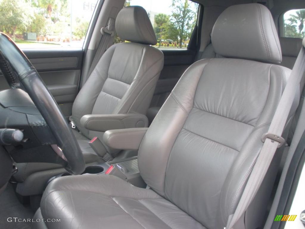 Gray Interior 2008 Honda CR-V EX-L Photo #41332899