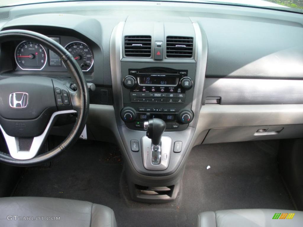 2008 Honda CR-V EX-L Gray Dashboard Photo #41332923