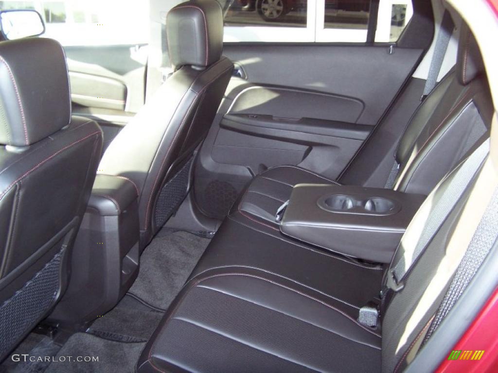 Jet Black Interior 2010 GMC Terrain SLT Photo #41333423