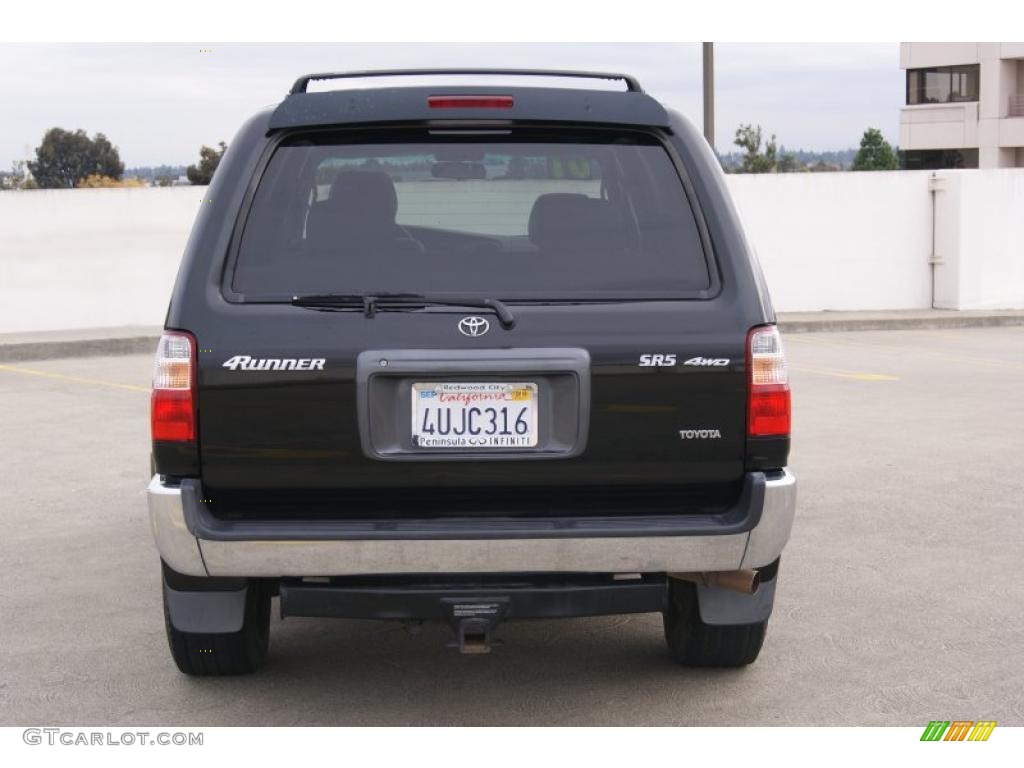2001 4Runner SR5 4x4 - Black / Oak photo #5