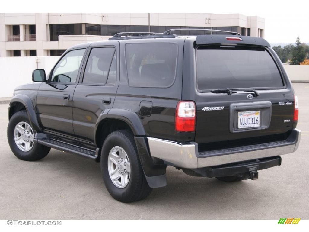 2001 4Runner SR5 4x4 - Black / Oak photo #6