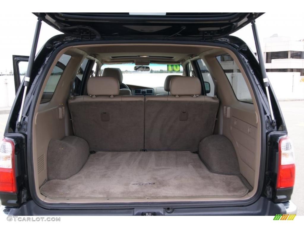 2001 Toyota 4Runner SR5 4x4 Trunk Photos