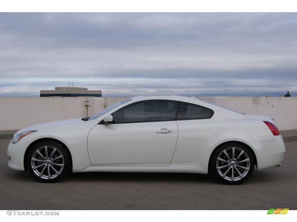 Ivory Pearl White 2008 Infiniti G 37 Journey Coupe Exterior Photo #41334567