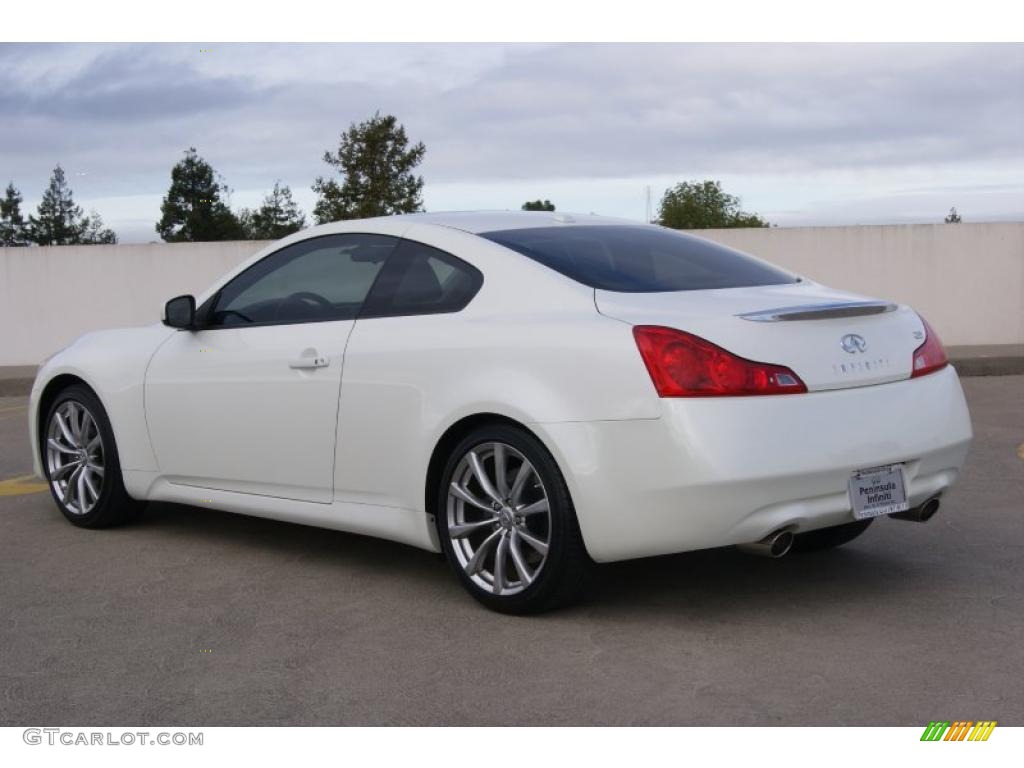 Ivory Pearl White 2008 Infiniti G 37 Journey Coupe Exterior Photo #41334583