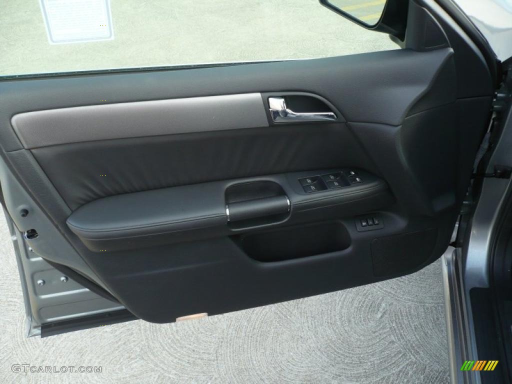 2006 Infiniti M 45 Sport Sedan Graphite Door Panel Photo #41334967