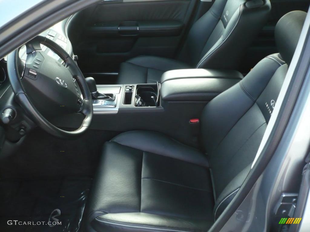 Graphite Interior 2006 Infiniti M 45 Sport Sedan Photo #41334983