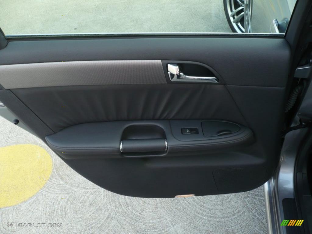 2006 Infiniti M 45 Sport Sedan Graphite Door Panel Photo #41334999
