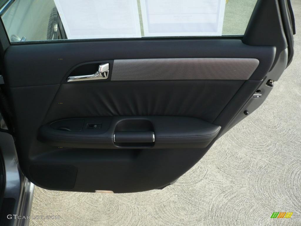 2006 Infiniti M 45 Sport Sedan Graphite Door Panel Photo #41335039